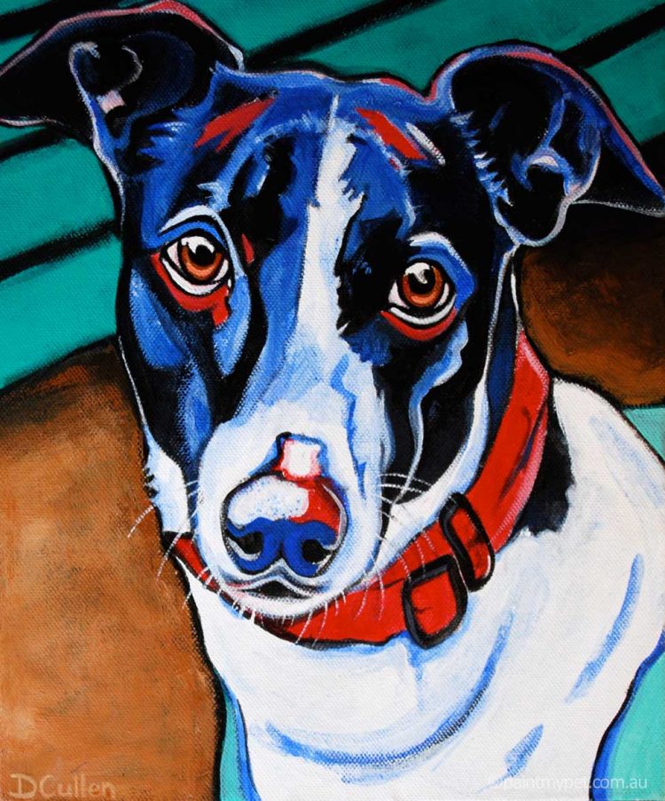 Dog Portrait, paintmypet