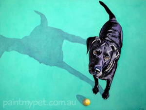 Labrador Painting - paintmypet.com.au