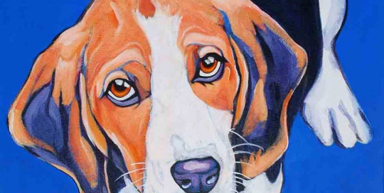 dog portrait - paintmypet